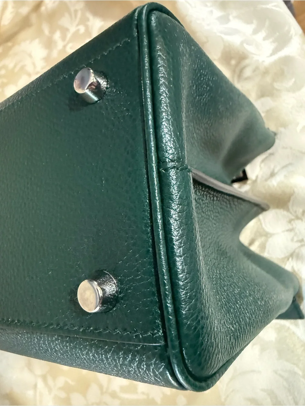 Gucci Zumi Top Handle/detachable shoulder strap - Green